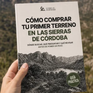Portada del eBook Cómo comprar tu primer terreno en las Sierras de Córdoba